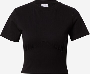 Noisy may - Camiseta 'MANON' en negro: frente