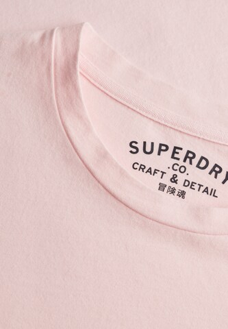 Superdry & Co Shirt 'Essential' in Roze