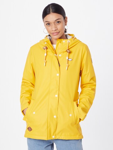 Veste mi-saison 'MARGE' Ragwear en jaune : devant