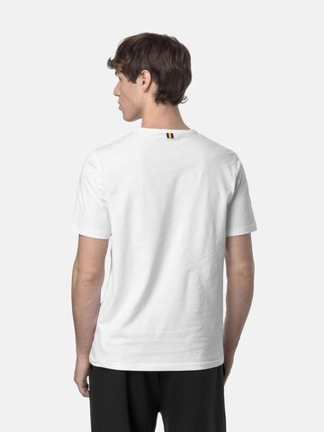K-Way Shirt 'K-WAY ADAME LIGHT STRETCH JERSEY T-Shirt e Polo' in Weiß