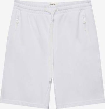 Pull&Bear Shorts in Weiß: predná strana