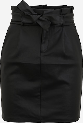 Vero Moda Petite تنورة 'EVA' بلون أسود: الأمام