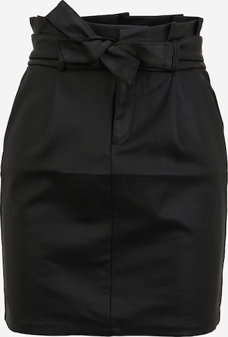 Vero Moda Petite - Saia 'EVA' em preto: frente