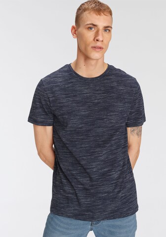 AJC Shirt in Blau: Vorderseite