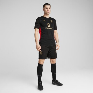 PUMA Regular Sportshorts 'AC Milan' in Schwarz
