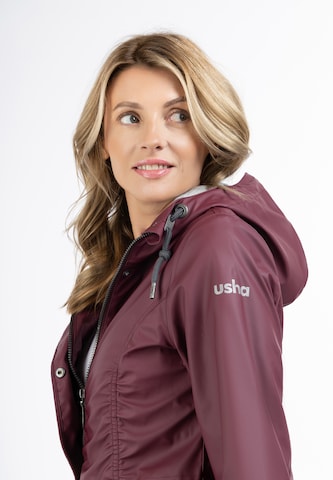 Usha Raincoat in Red