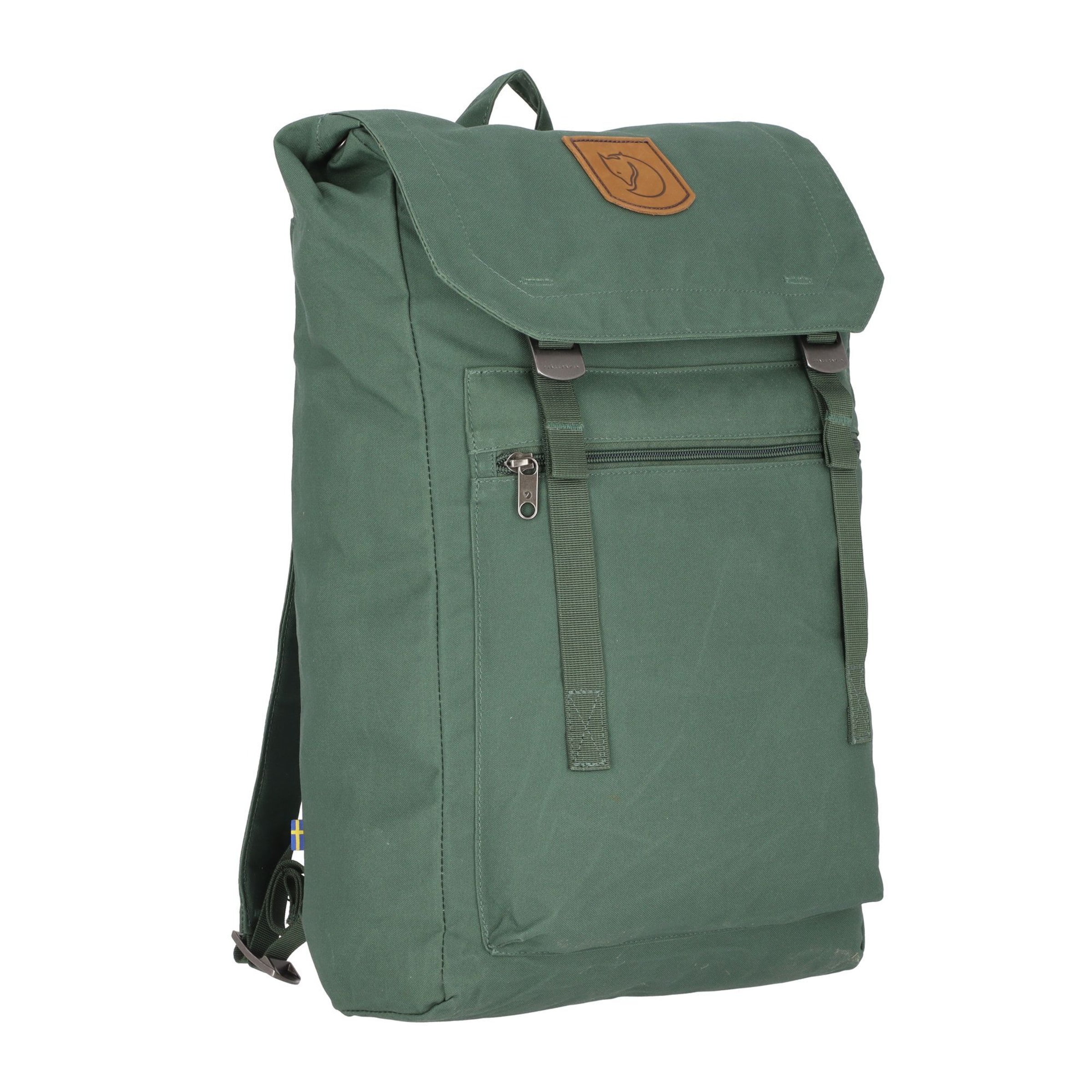 Fjällräven Rugzak 'Foldsack No.1' in Groen