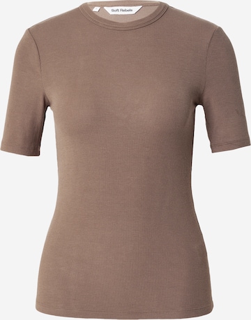 Soft Rebels Koszulka 'Fenja' w kolorze zielony: przód