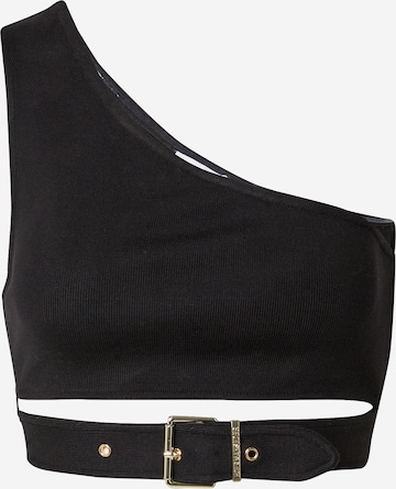 Hoermanseder x About You Top 'Ava' in Black: front