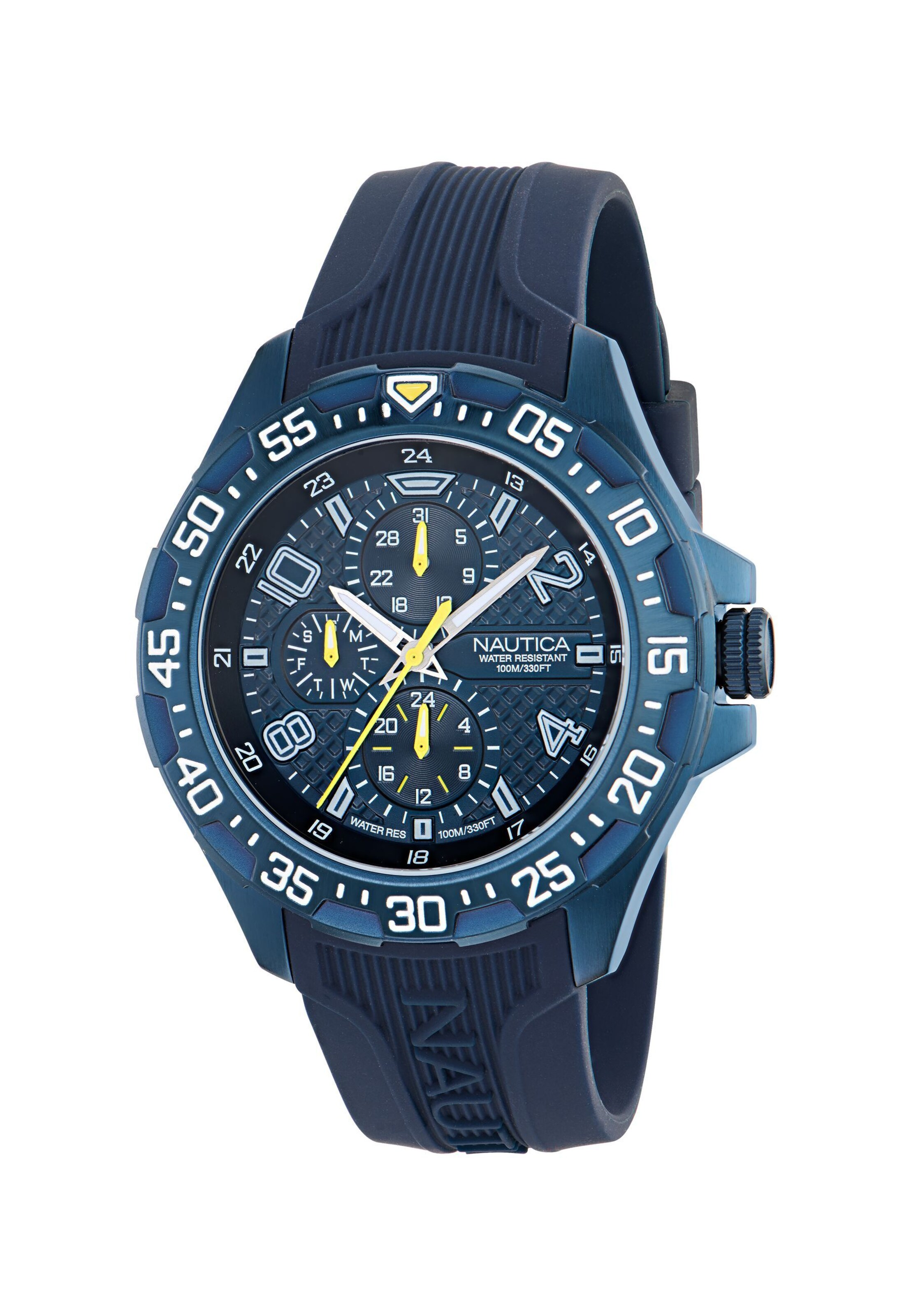 Montre à affichage analogique ' LEEWAY ' NAUTICA en bleu : devant