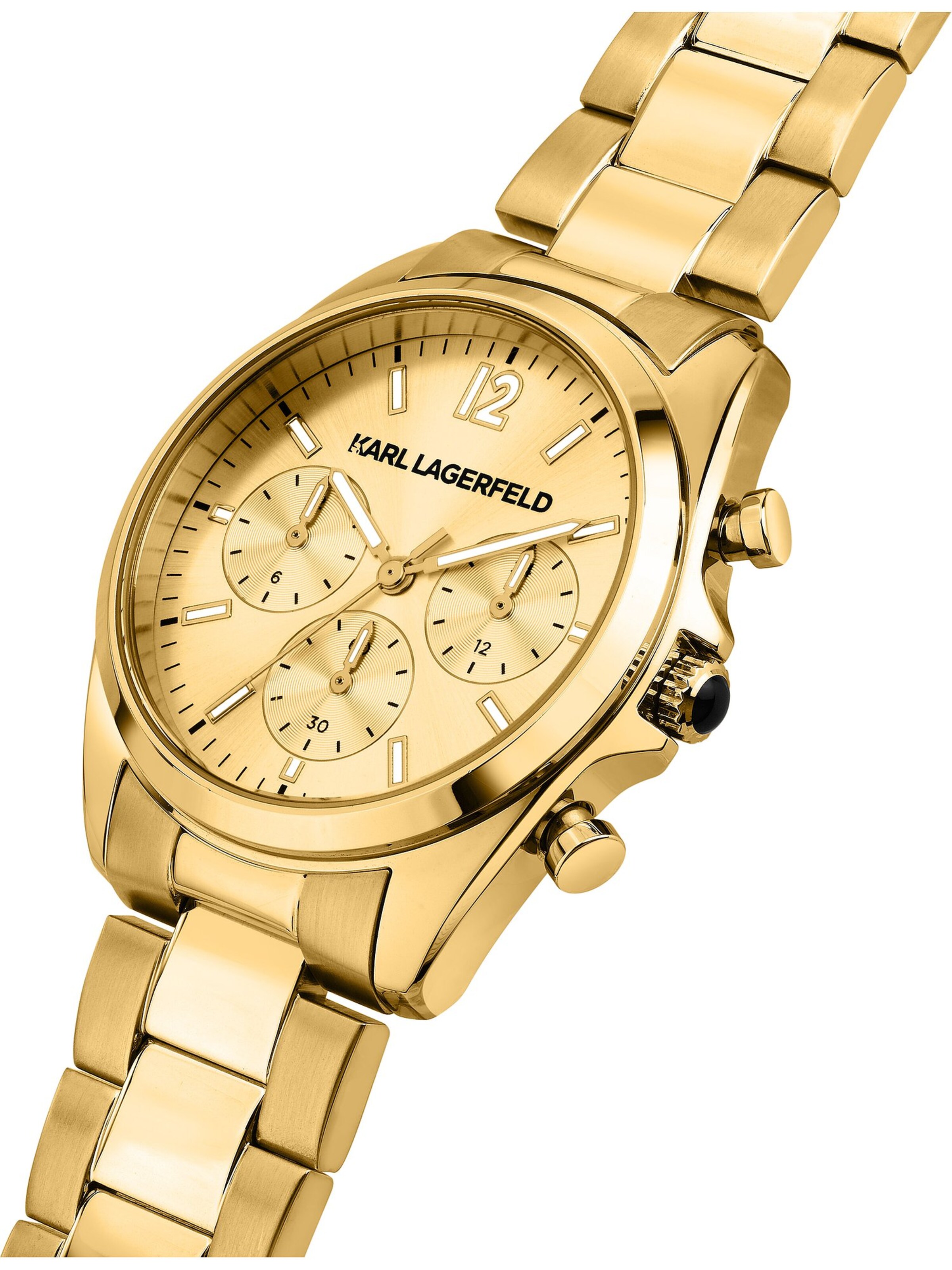 Karl Lagerfeld Uhr 'Boss Novia' in Gold