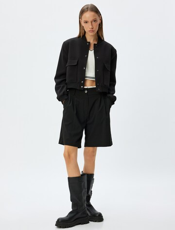 Koton Übergangsjacke in Schwarz