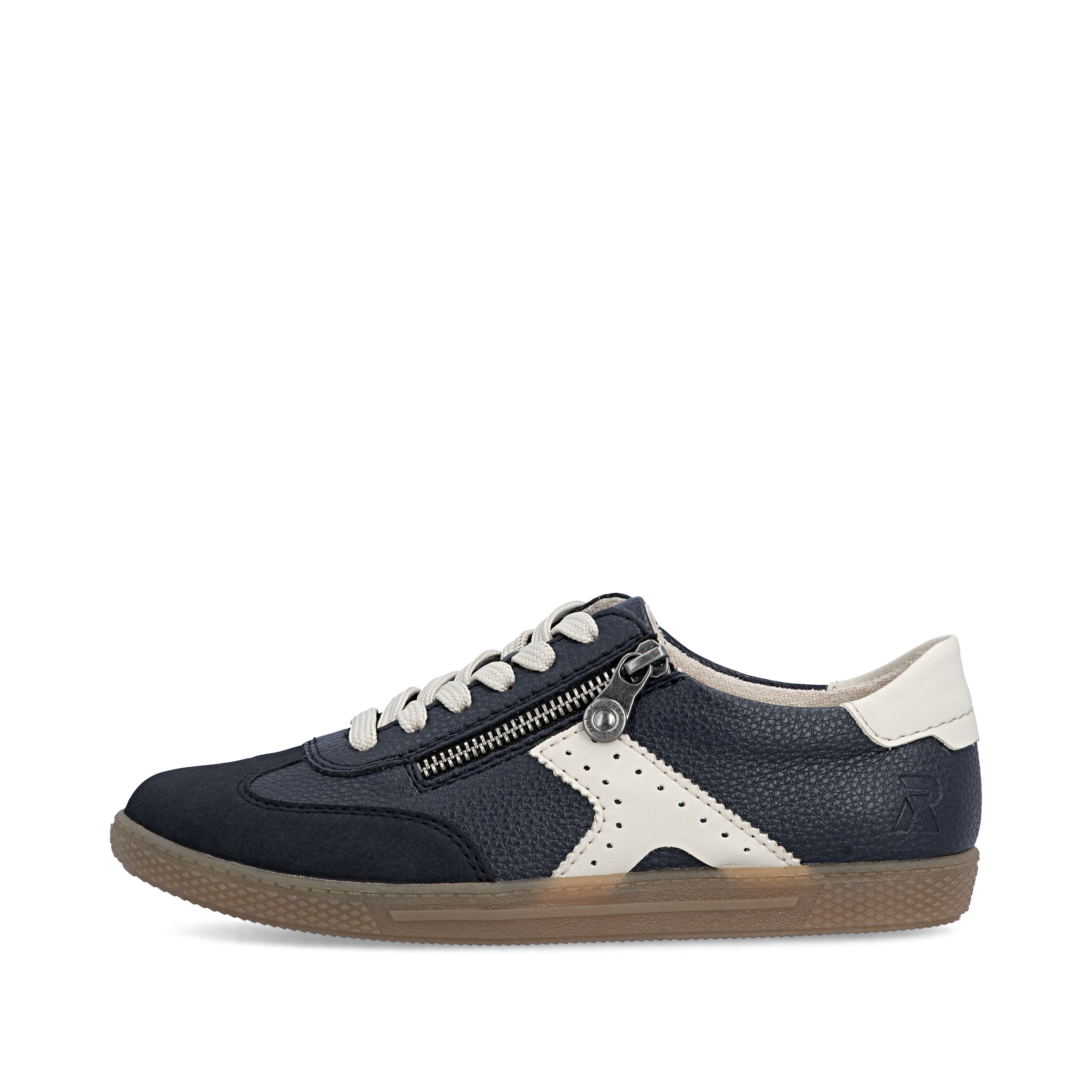Baskets basses Rieker en bleu