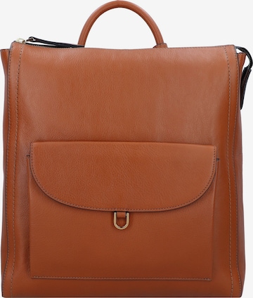 Sac à dos 'Parker' FOSSIL en marron : devant