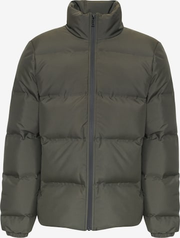 Threadbare Jacke 'Plum' in Grün: Vorderseite