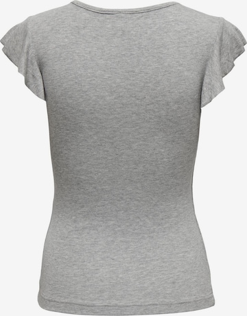 ONLY T-Shirt 'BELIA' in Grau
