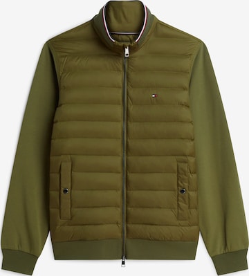 TOMMY HILFIGER Between-Season Jacket 'ESS' in Green: front
