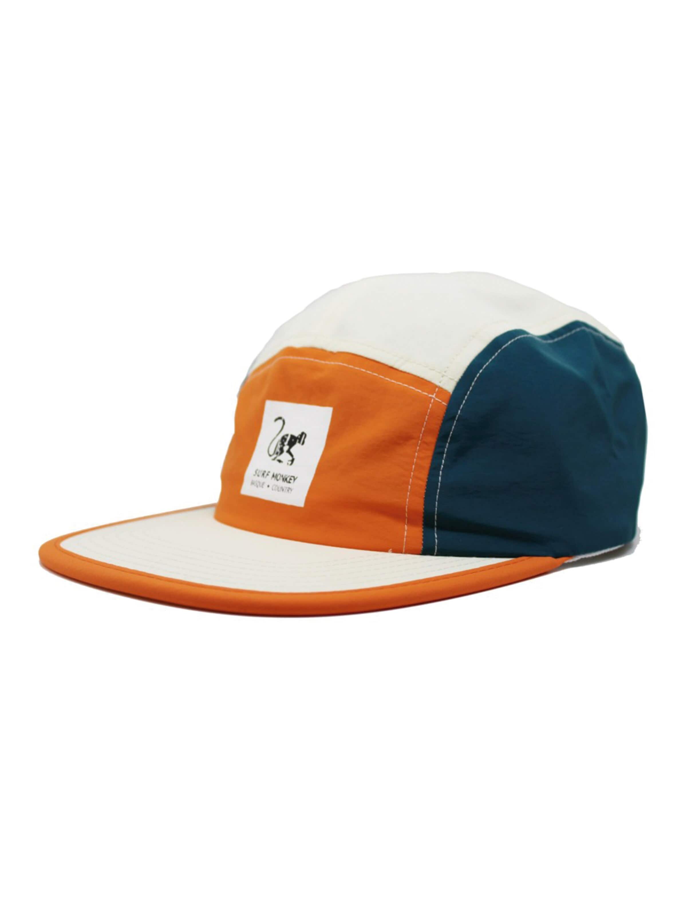 Casquette de sport Surf Monkey en orange : devant