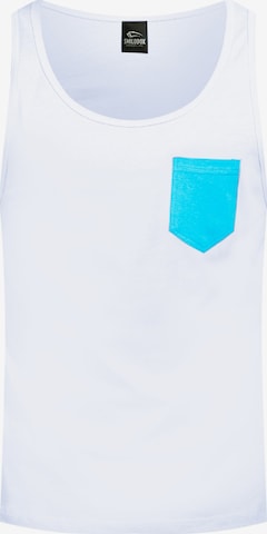 T-Shirt 'Marcelo' Smilodox en blanc : devant