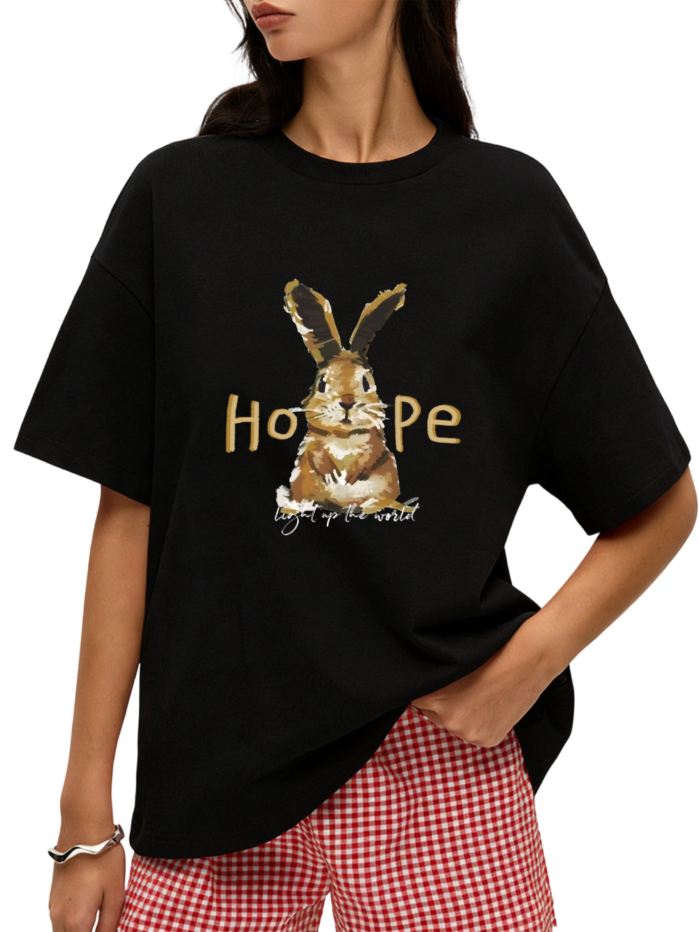 GORHEY Shirt in Zwart: voorkant