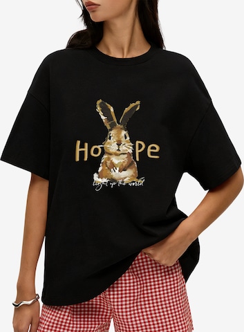 GORHEY Shirt in Zwart: voorkant