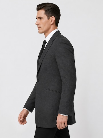 ALLTHEMEN Regular fit Suit Jacket 'Fadenlauf' in Grey