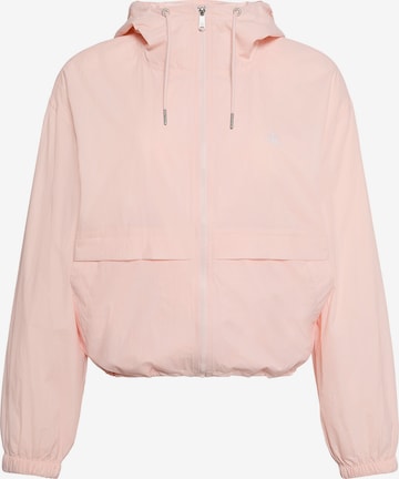 Veste mi-saison Calvin Klein Jeans en rose : devant