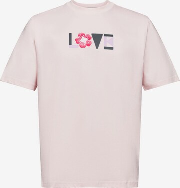 T-Shirt ESPRIT en rose : devant