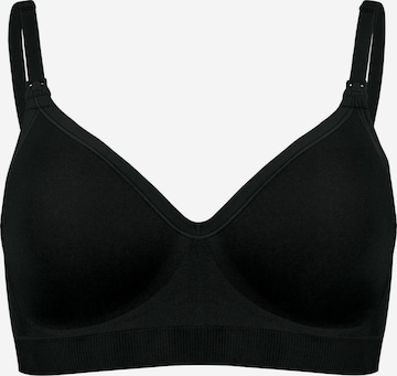 Bravado Designs Nursing bra 'The Plunge' in Black: front