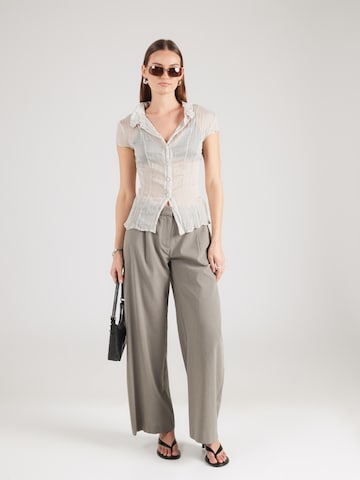 Chemisier 'Solange' WEEKDAY en beige