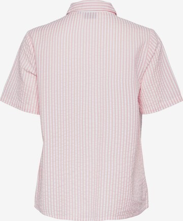 Camicia da donna 'SALLY' di PIECES in rosa