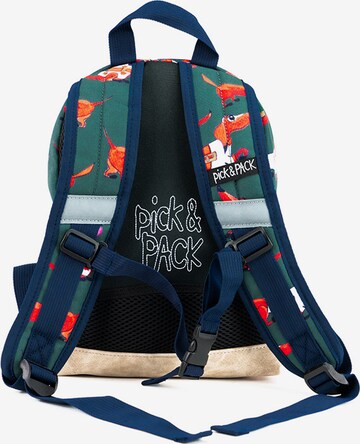 Pick & Pack Backpack 'Wiener' in Green