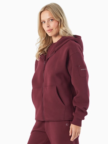 Organication Sweatjacke in Rot