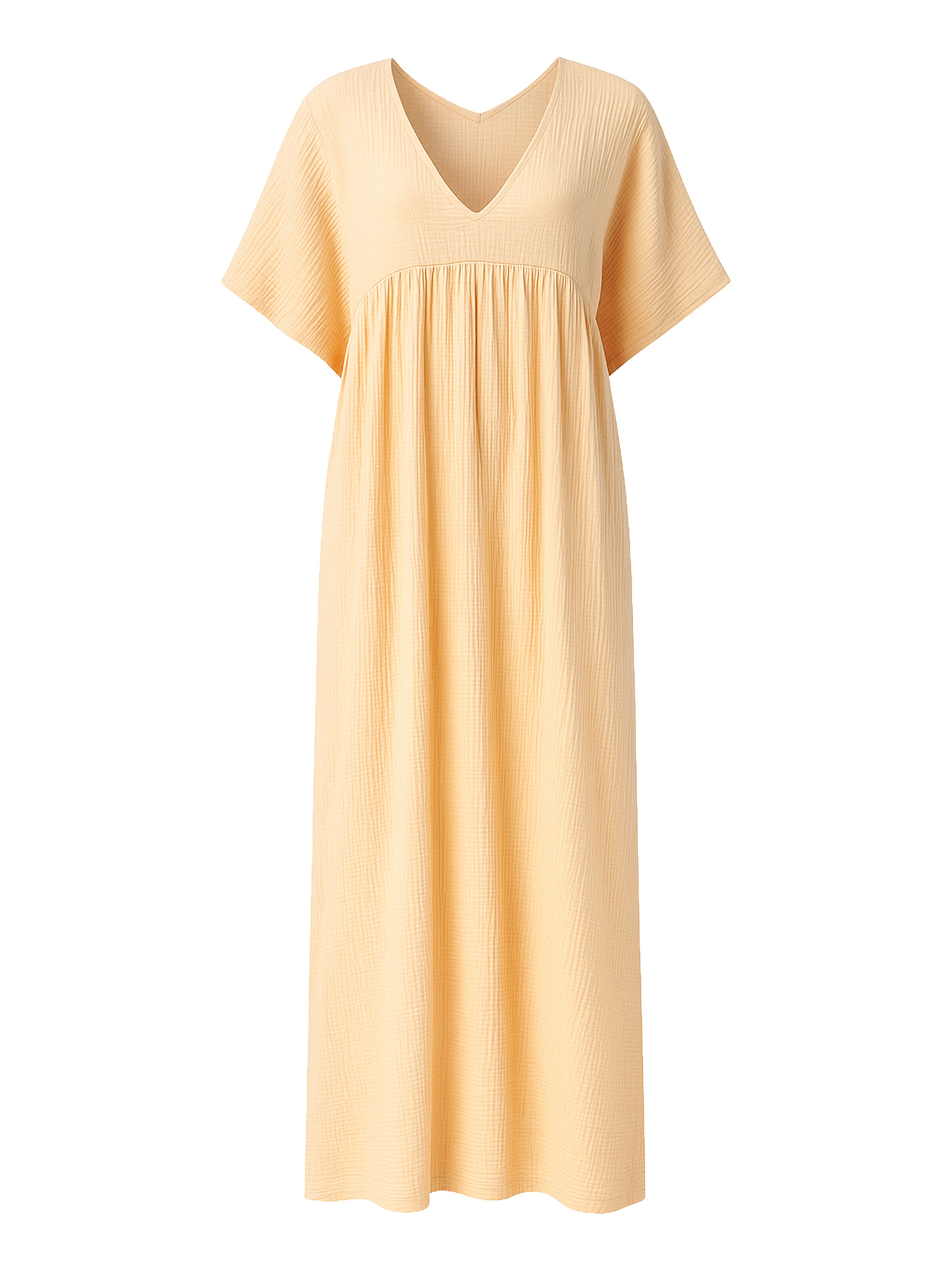 Robe Elara en orange : devant