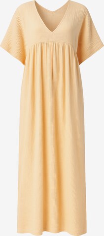 Robe Elara en orange : devant