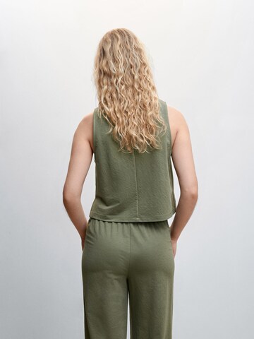 MANGO Top 'CINTIA' in Green