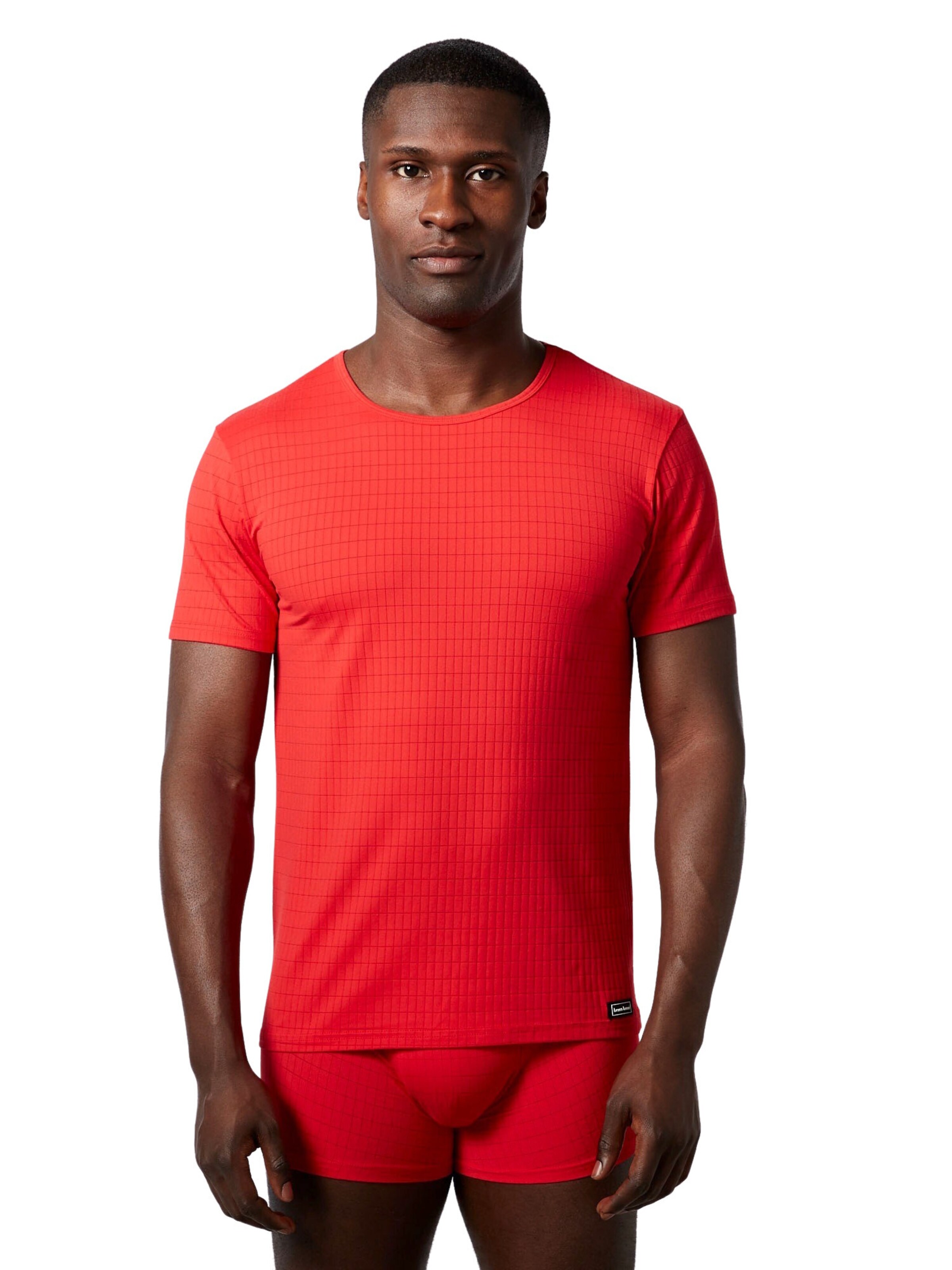 Bruno Banani Shirt in Rood: voorkant