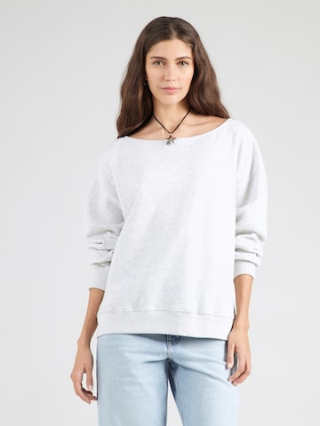 Bluză de molton de la HOLLISTER pe gri: față