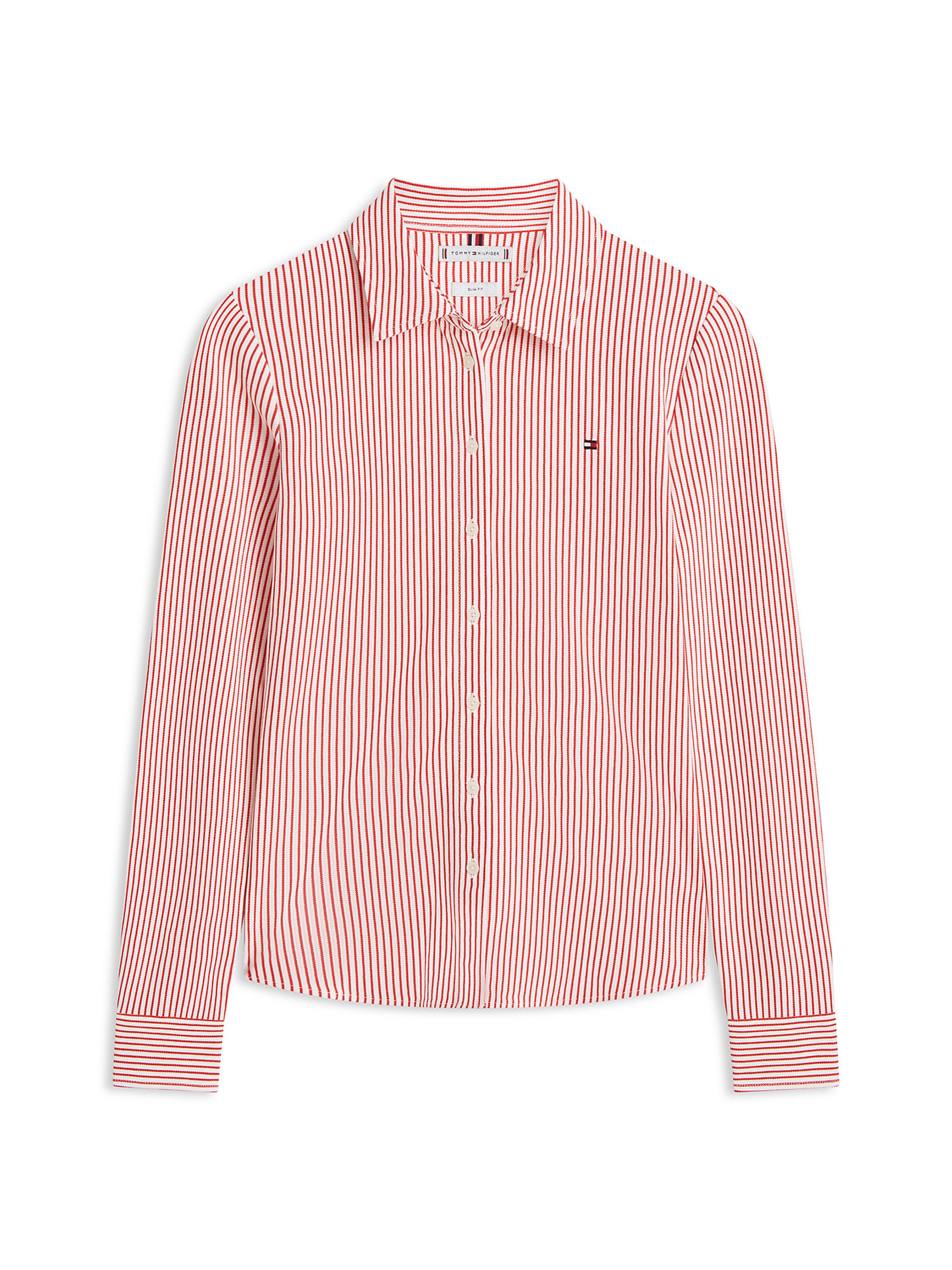 TOMMY HILFIGER Bluse '1985' in Rot: Vorderseite