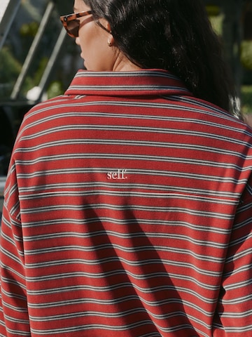 T-shirt self. en rouge