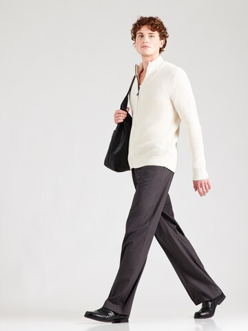 JOOP! Jeans Knit cardigan 'Hajoros' in White