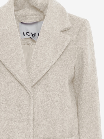 ICHI Between-Seasons Coat 'Stipa' in Beige