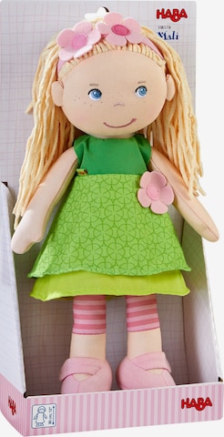 HABA Stoffpuppe ' Verschiedene ' in Grün: Vorderseite