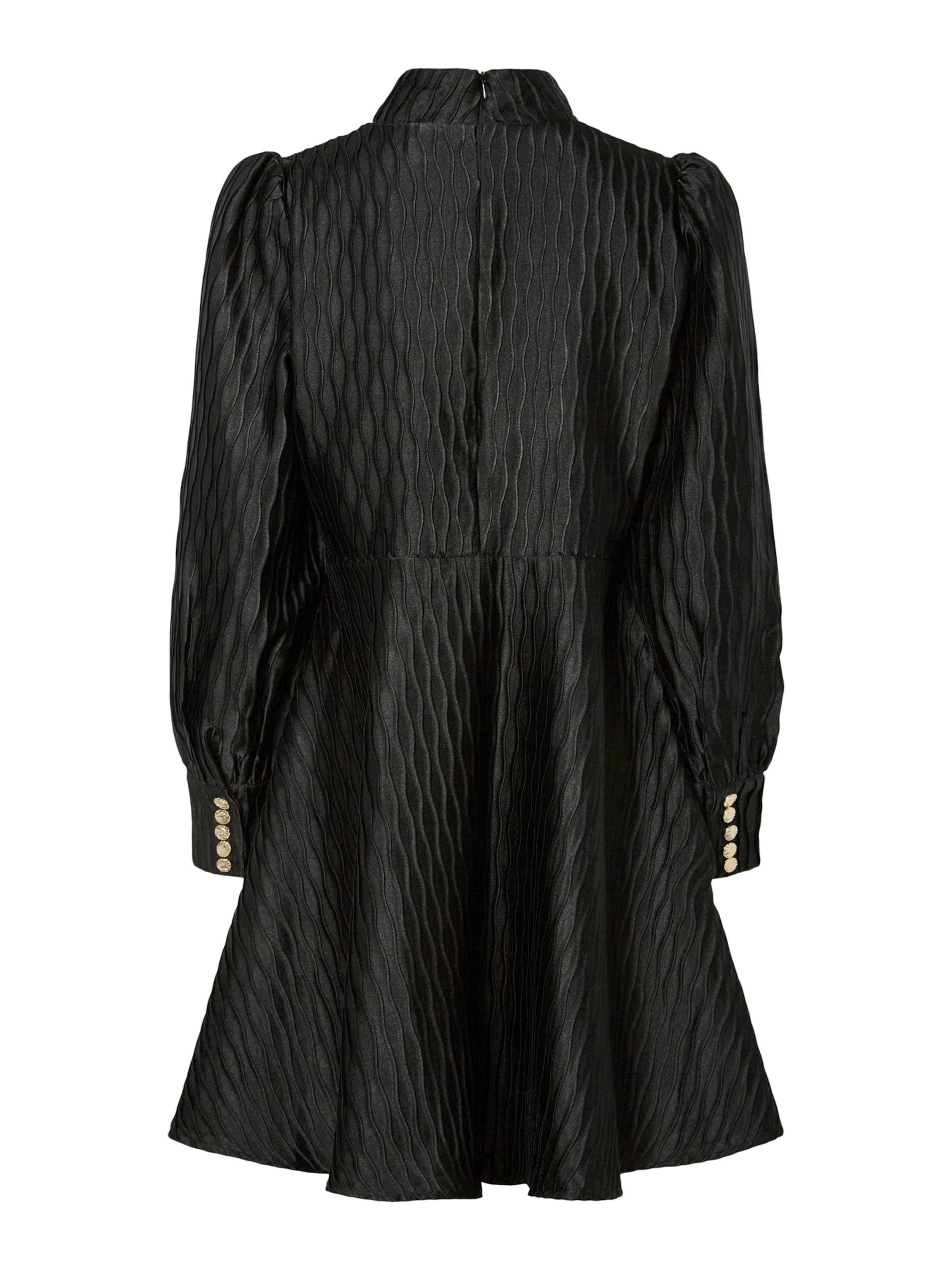 YAS Платье-рубашка 'YASRIPPLE' в Черный