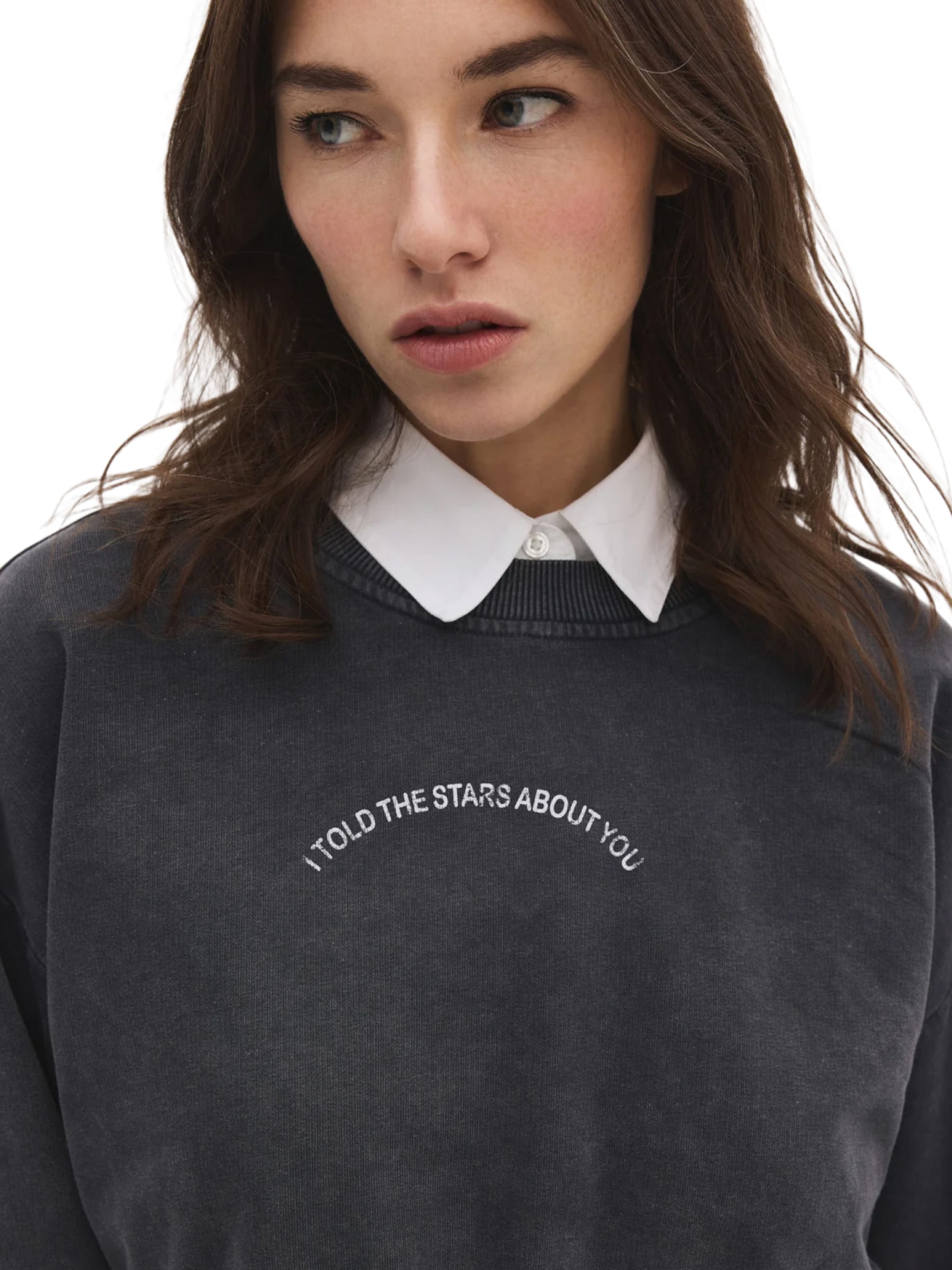 No Matter What Sweatshirt in Grey