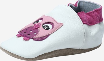 BECK - Zapatillas de casa 'Kleine Eule' en blanco: frente