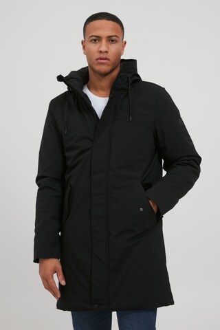 INDICODE JEANS Winter Parka 'Fido' in Black: front