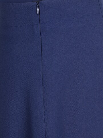 DRYKORN Široke hlačnice Hlače na rob 'BEFORE' | modra barva