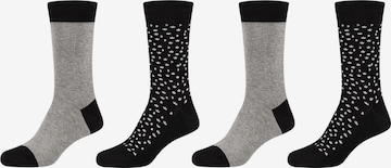 camano Socken in Grau: predná strana