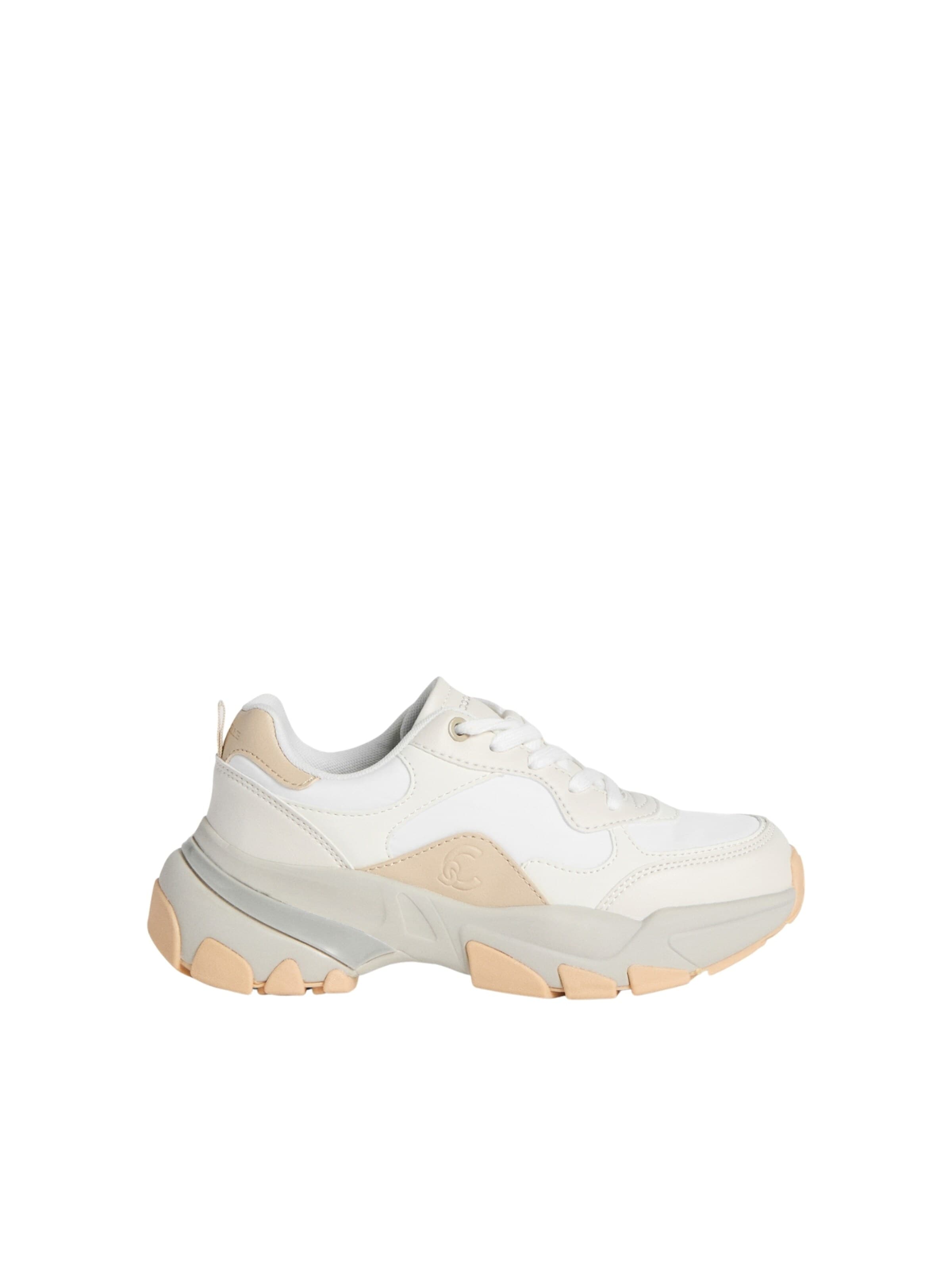 Coccinelle Loopschoen 'C-RUN 02' in Wit